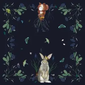 Foulard les Rois de la Forêt la Nuit