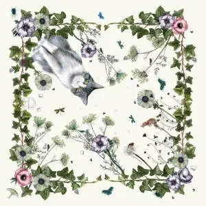 Foulard Jouer au Chat et à la souris le Jour