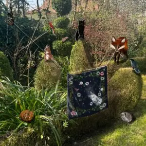 Foulard Jouer au Chat et à la souris la Nuit – Image 3