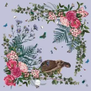 Petit Foulard Maman & Bébé Hérisson – Image 4